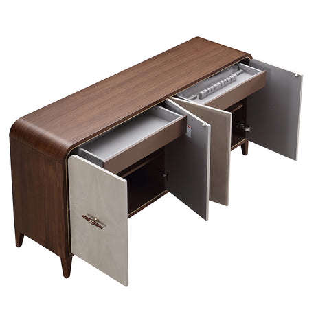 Houston Walnut Sideboard from Michael Amini - Luna Furniture