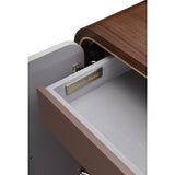 Houston Walnut Sideboard from Michael Amini - Luna Furniture