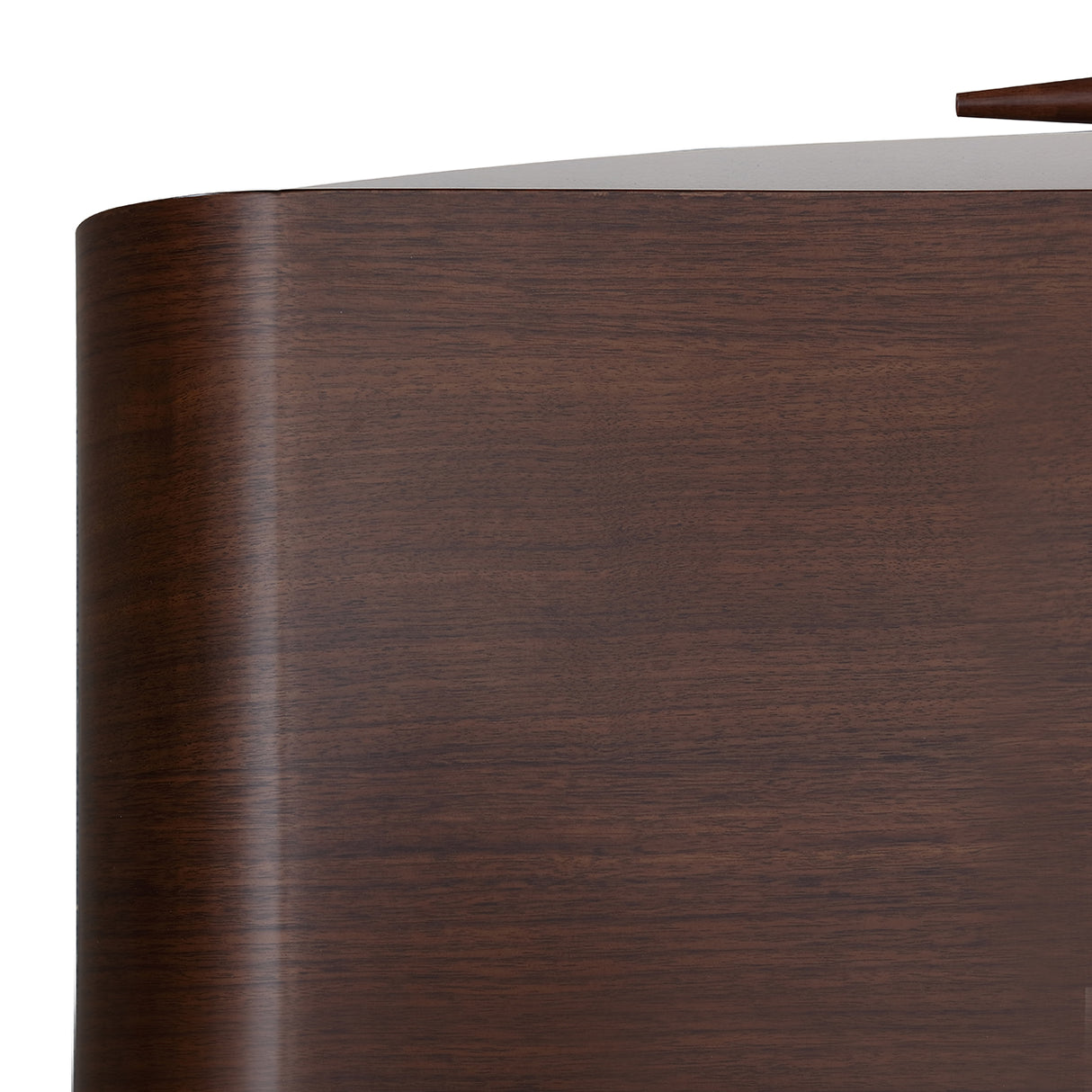 Houston Walnut 1-drawer Nightstand from Michael Amini - Luna Furniture