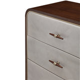 Houston Walnut Dresser from Michael Amini - Luna Furniture