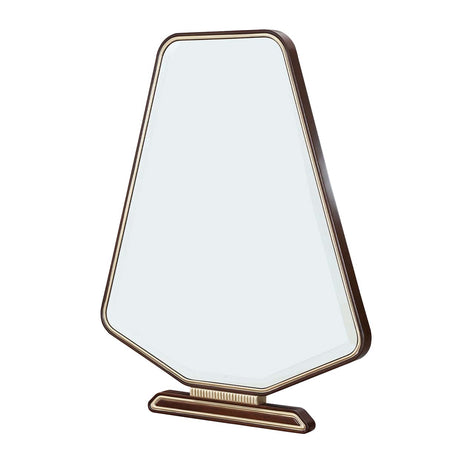 Houston Walnut Vanity Mirror Walnut from Michael Amini - Luna Furniture