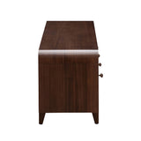 Houston Walnut Media Cabinet from Michael Amini - Luna Furniture