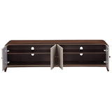 Houston Walnut Media Cabinet from Michael Amini - Luna Furniture