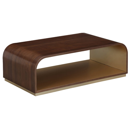 Houston Walnut Cocktail Table Walnut from Michael Amini - Luna Furniture