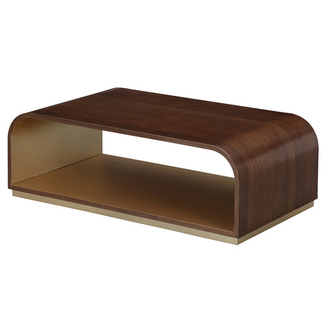 Houston Walnut Cocktail Table Walnut from Michael Amini - Luna Furniture