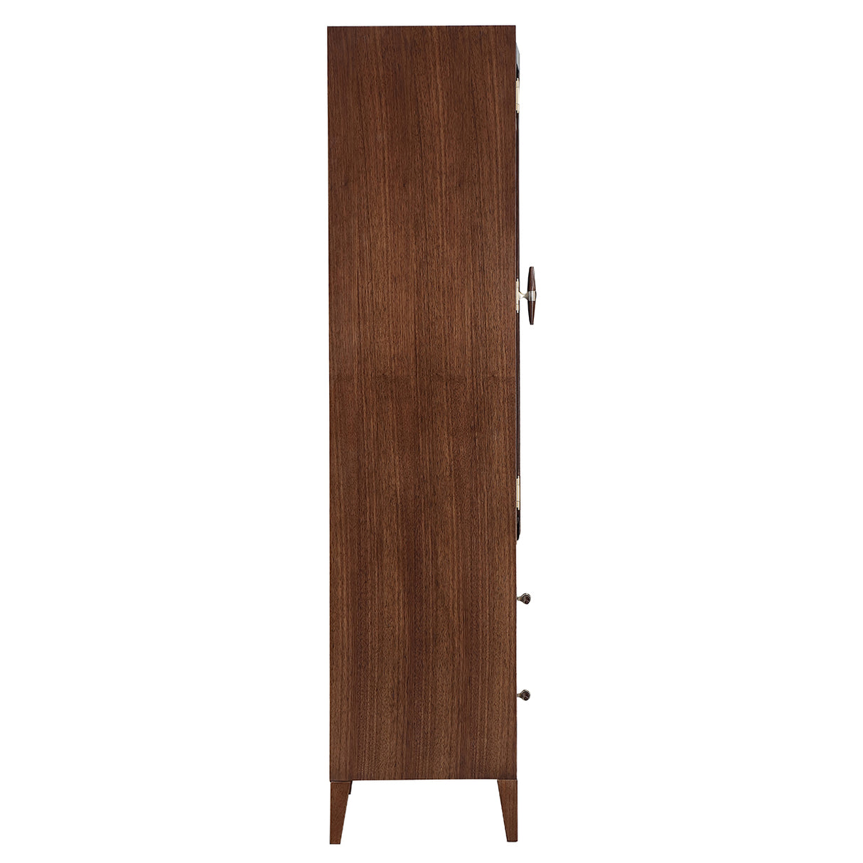 Houston Walnut Display Cabinet from Michael Amini - Luna Furniture