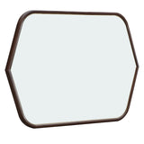 Houston Walnut Wall Mirror Walnut from Michael Amini - Luna Furniture