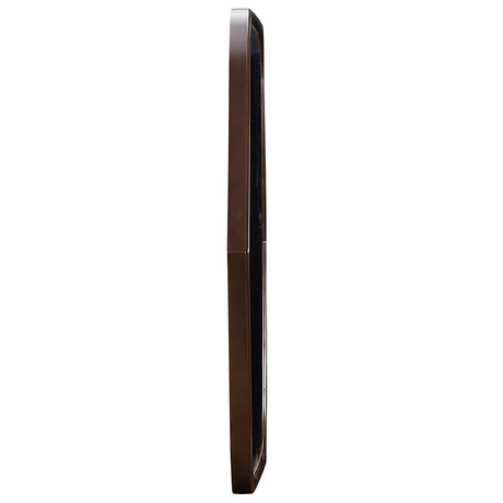 Houston Walnut Wall Mirror Walnut from Michael Amini - Luna Furniture