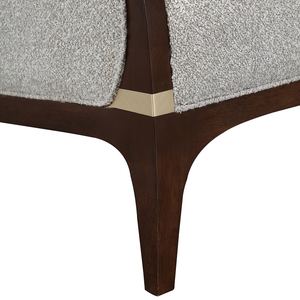 Houston Walnut Sofa from Michael Amini - Luna Furniture