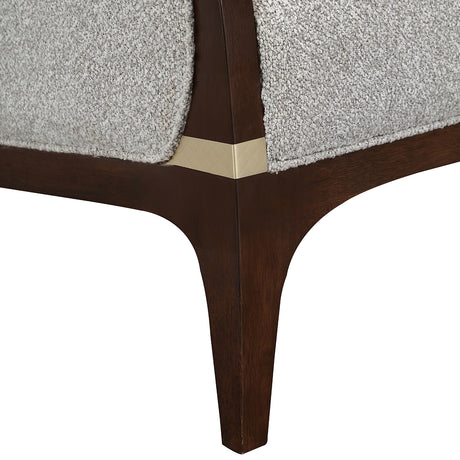 Houston Walnut Sofa from Michael Amini - Luna Furniture