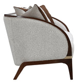 Houston Walnut Sofa from Michael Amini - Luna Furniture