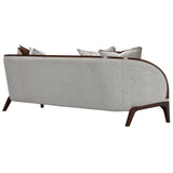 Houston Walnut Sofa from Michael Amini - Luna Furniture