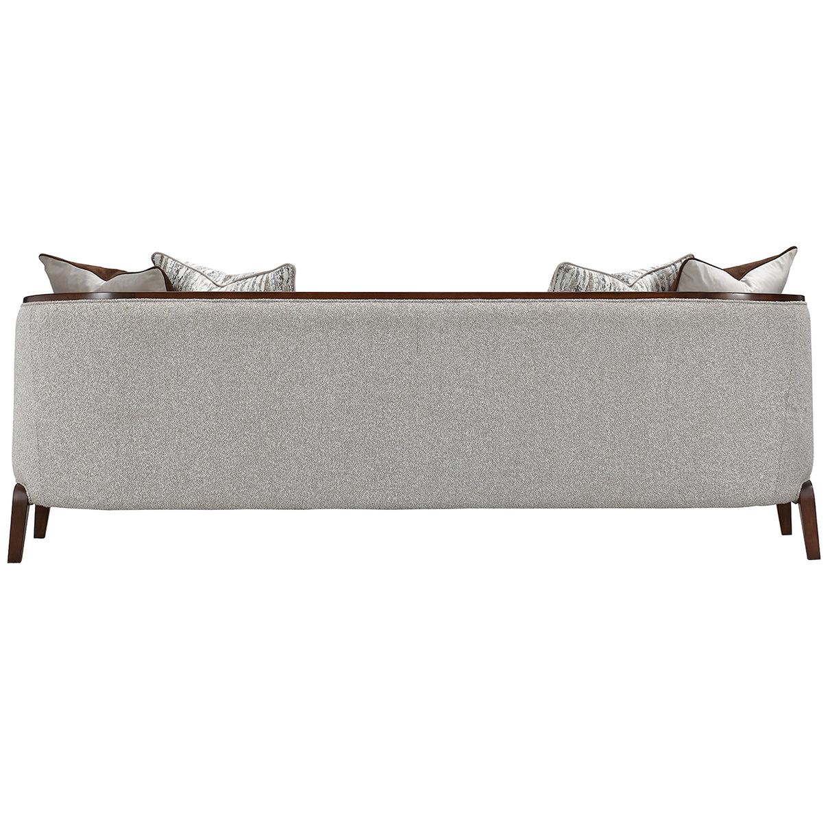 Houston Walnut Sofa from Michael Amini - Luna Furniture