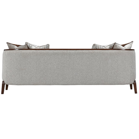Houston Walnut Sofa from Michael Amini - Luna Furniture