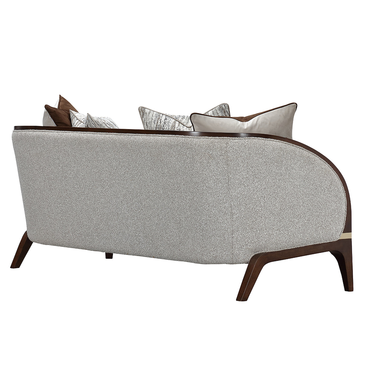 Houston Walnut Loveseat from Michael Amini - Luna Furniture