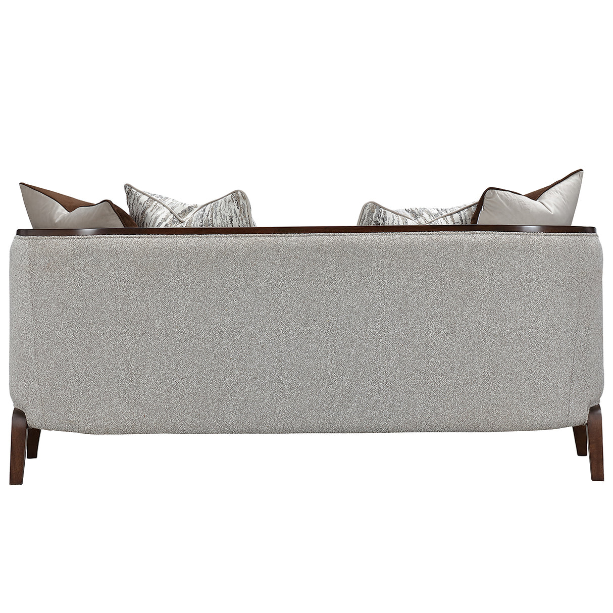 Houston Walnut Loveseat from Michael Amini - Luna Furniture