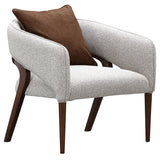 Houston Walnut Accent Chair from Michael Amini - Luna Furniture