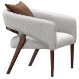 Houston Walnut Accent Chair from Michael Amini - Luna Furniture