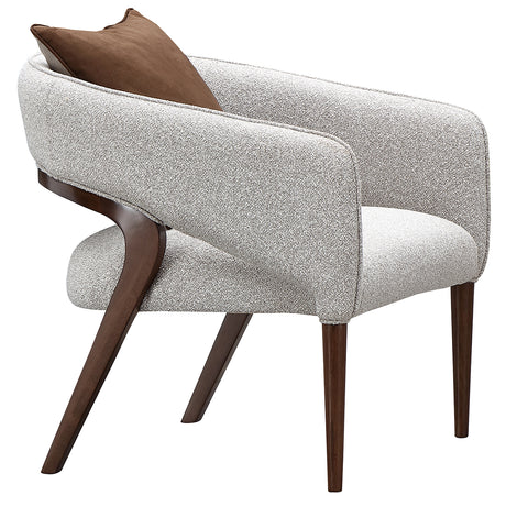 Houston Walnut Accent Chair from Michael Amini - Luna Furniture