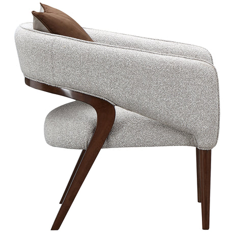 Houston Walnut Accent Chair from Michael Amini - Luna Furniture