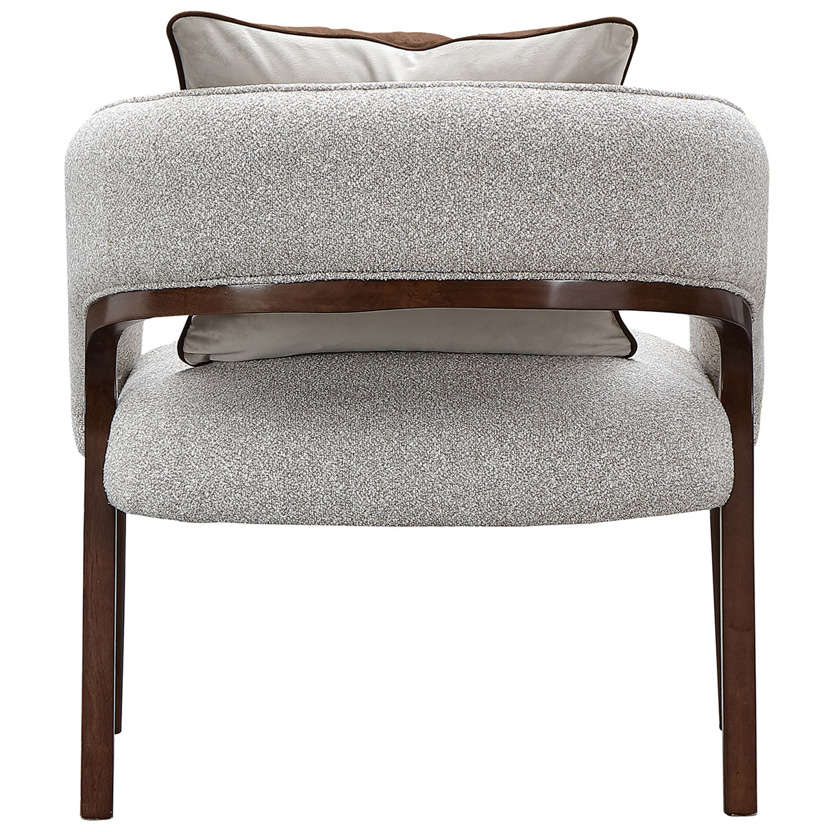 Houston Walnut Accent Chair from Michael Amini - Luna Furniture