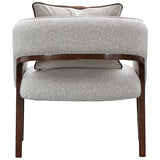 Houston Walnut Accent Chair from Michael Amini - Luna Furniture