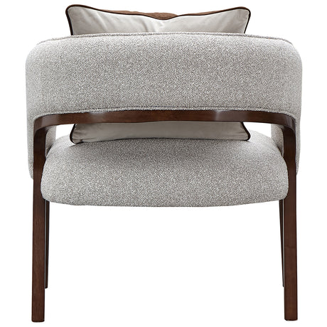 Houston Walnut Accent Chair from Michael Amini - Luna Furniture