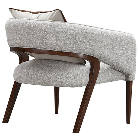 Houston Walnut Accent Chair from Michael Amini - Luna Furniture