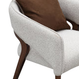 Houston Walnut Accent Chair from Michael Amini - Luna Furniture