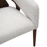 Houston Walnut Accent Chair from Michael Amini - Luna Furniture