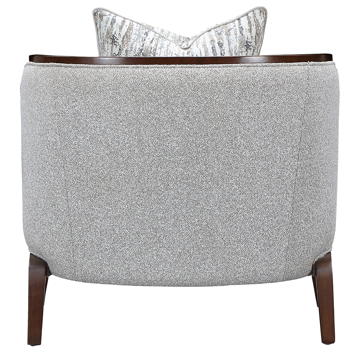 Houston Walnut Matching Accent Chair from Michael Amini - Luna Furniture