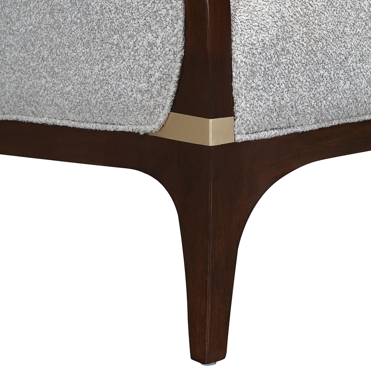 Houston Walnut Matching Accent Chair from Michael Amini - Luna Furniture