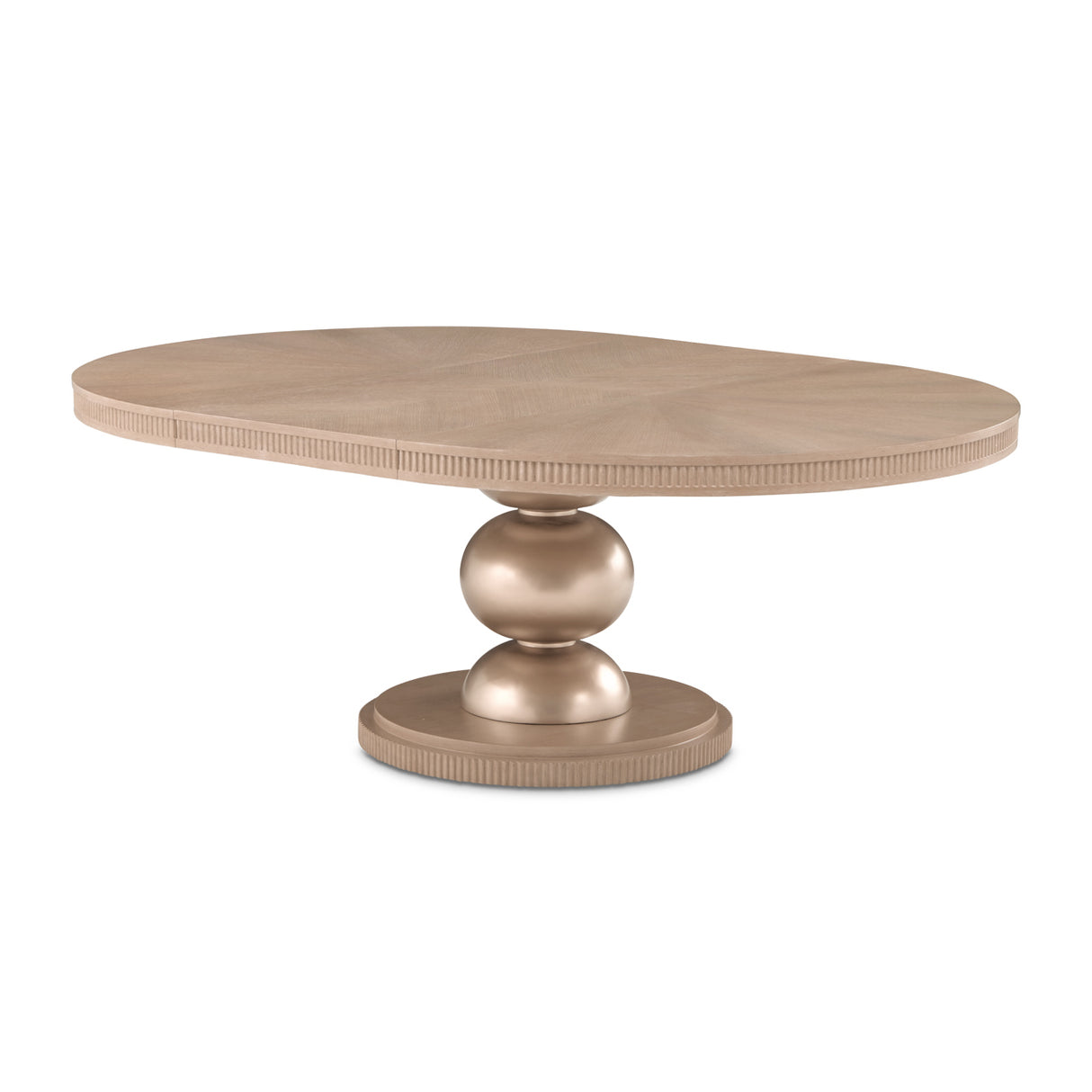 West Kensington - Caramel Sea Salt Caramel Oval Dining Table from Michael Amini - Luna Furniture