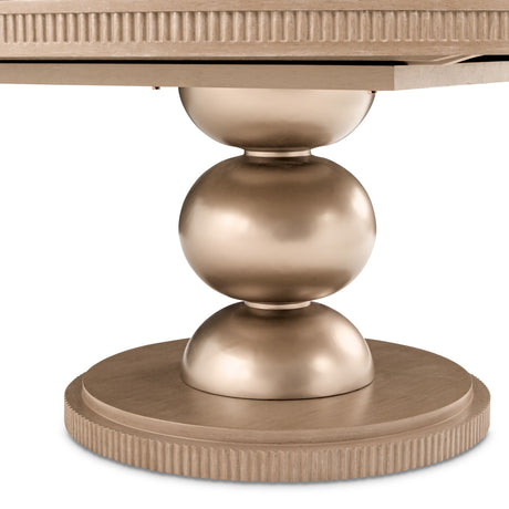 West Kensington Caramel Oval Dining Table from Michael Amini - Luna Furniture