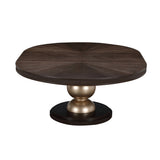 West Kensington Medium Espresso Oval Dining Table from Michael Amini - Luna Furniture