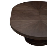 West Kensington Medium Espresso Oval Dining Table from Michael Amini - Luna Furniture