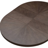 West Kensington Medium Espresso Oval Dining Table from Michael Amini - Luna Furniture