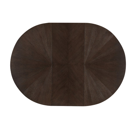 West Kensington Medium Espresso Oval Dining Table from Michael Amini - Luna Furniture