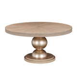 West Kensington - Caramel Sea Salt Caramel Round Dining Table from Michael Amini - Luna Furniture