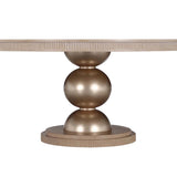 West Kensington - Caramel Sea Salt Caramel Round Dining Table from Michael Amini - Luna Furniture