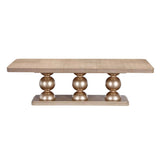 West Kensington - Caramel Sea Salt Caramel Rectangular Dining Table from Michael Amini - Luna Furniture