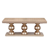 West Kensington - Caramel Sea Salt Caramel Rectangular Dining Table from Michael Amini - Luna Furniture