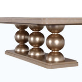 West Kensington - Caramel Sea Salt Caramel Rectangular Dining Table from Michael Amini - Luna Furniture