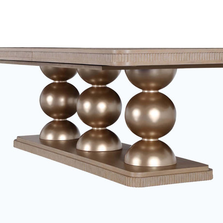 West Kensington - Caramel Sea Salt Caramel Rectangular Dining Table from Michael Amini - Luna Furniture