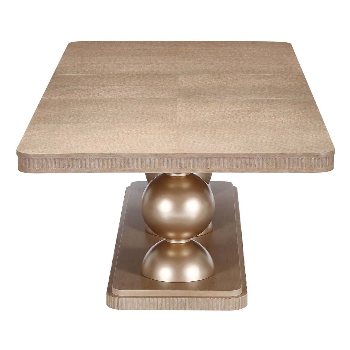 West Kensington - Caramel Sea Salt Caramel Rectangular Dining Table from Michael Amini - Luna Furniture