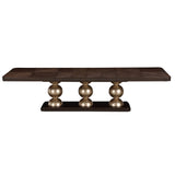 West Kensington Medium Espresso Rectangular Dining Table from Michael Amini - Luna Furniture