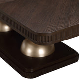 West Kensington Medium Espresso Rectangular Dining Table from Michael Amini - Luna Furniture