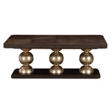 West Kensington Medium Espresso Rectangular Dining Table from Michael Amini - Luna Furniture