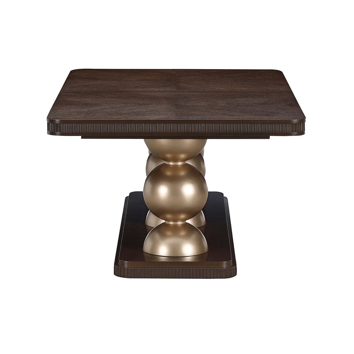 West Kensington Medium Espresso Rectangular Dining Table from Michael Amini - Luna Furniture