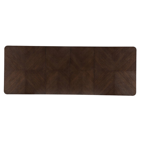 West Kensington Medium Espresso Rectangular Dining Table from Michael Amini - Luna Furniture